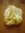 BON PLAN - Echarpe plissée éclat de verre en mousseline de soie jaune MARC ROZIER