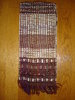 Longue écharpe en tweed multicolore